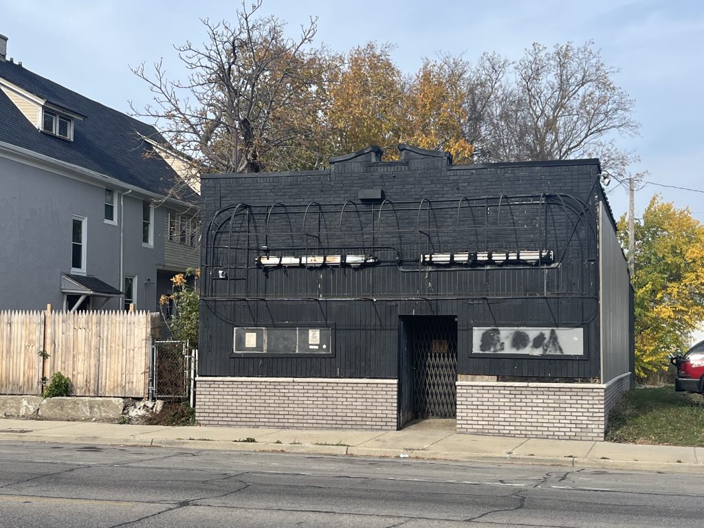 Site of future Wilson Club and Cafe, 1008 W. Center St. Photo taken Oct. 30, 2024 by Sophie Bolich.