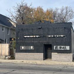 Site of future Wilson Club and Cafe, 1008 W. Center St. Photo taken Oct. 30, 2024 by Sophie Bolich.