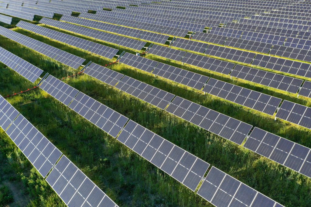 The 300-megawatt Badger Hollow solar farm is owned by Wisconsin Public Service and Madison Gas and Electric, which was developed by Invenergy. Photo courtesy of Wisconsin Public Service