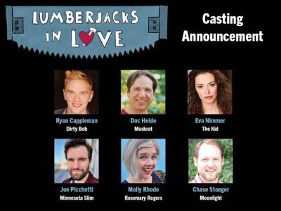 Milwaukee Repertory Theater Presents Lumberjacks in Love November 8, 2024 – January 12, 2025 in the Stackner Cabaret