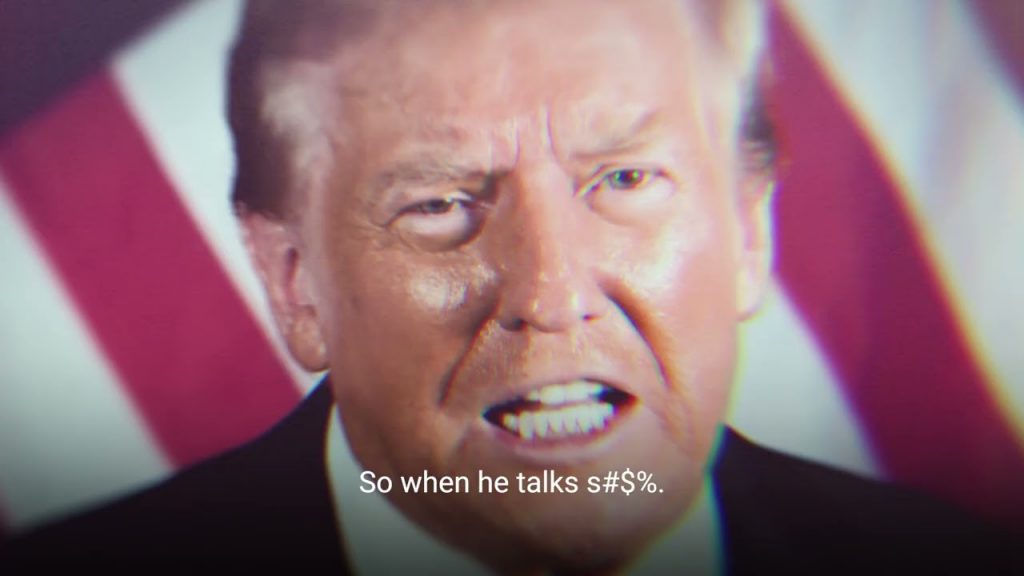 A screenshot of 'Milwaukee vs Trump' Harris for President ad