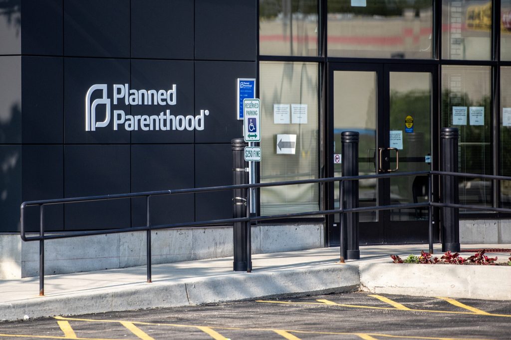 A Planned Parenthood on Wednesday, June 7, 2023, in Waukegan, Ill. Angela Major/WPR