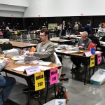 Photo Gallery: Scenes From City’s Central Count