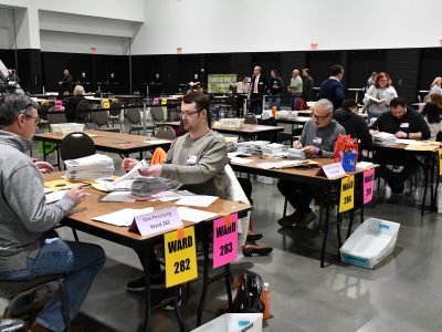 Photo Gallery: Scenes From City’s Central Count