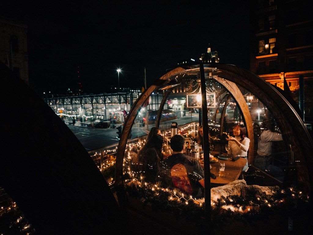 Benelux Lux Domes. Photo courtesy of the Lowlands Group.