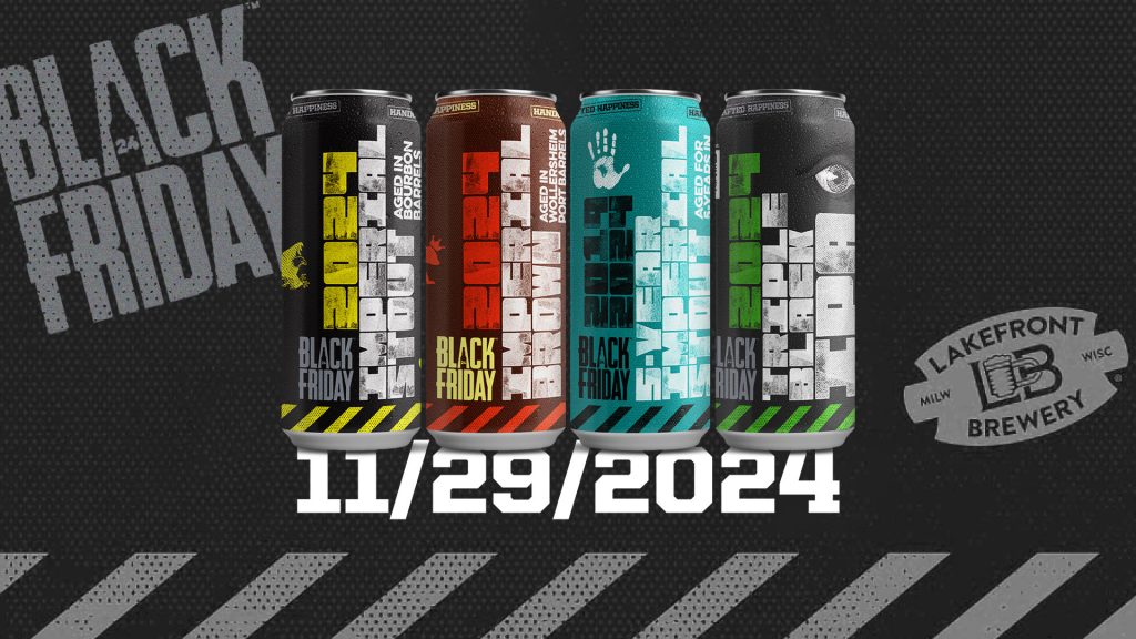 Black Friday 2024. Image courtesy of Lakefront Brewery.