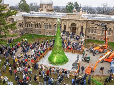 The World’s Tallest Glass Tree to Grow Even Taller at Yerkes Observatory