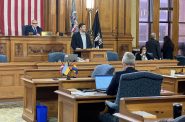 Nick DeSiato speaks before the Common Council. Photo by Jeramey Jannene.