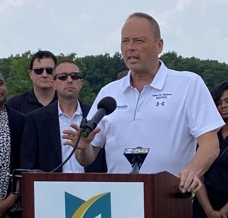 Franklin Mayor John Nelson. Photo taken June 17, 2024 by Graham Kilmer.