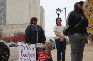 (Left to right) Kerrie Hirte, Casey Serrano and Laquita Dunlap. Photo taken Nov. 25, 2024 by Graham Kilmer.