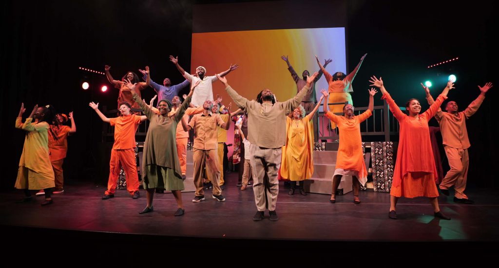 2023 Production of Black Nativity. Photo by Jenny Plevin.