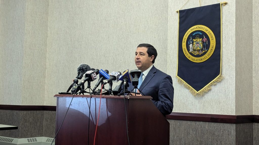 Wisconsin Attorney General Josh Kaul said Friday that the Department of Justice is prepared to “defend” the rights of Wisconsinites. (Baylor Spears | Wisconsin Examiner)