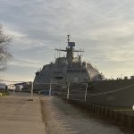 USS Beloit Docks at Milwaukee Lakefront