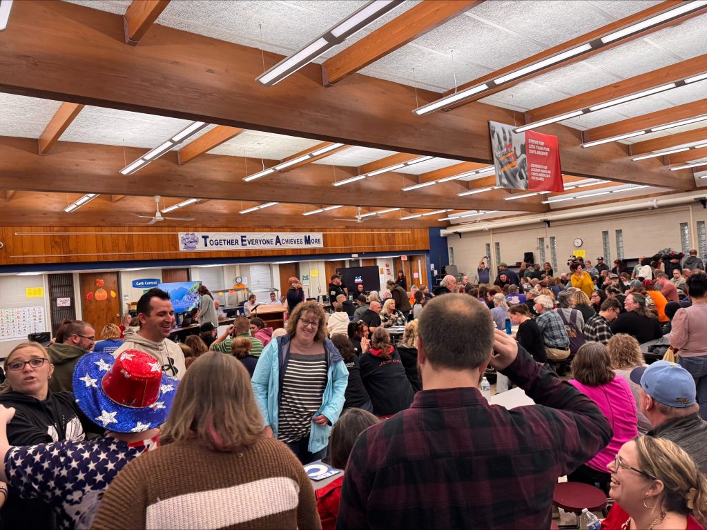 Hundreds of people attended the Watertown School Board meeting Monday during the discussion of the Gender Support Plan.