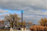 Watermarker in Harbor View Plaza. Photo taken Nov. 12, 2024 by Graham Kilmer.