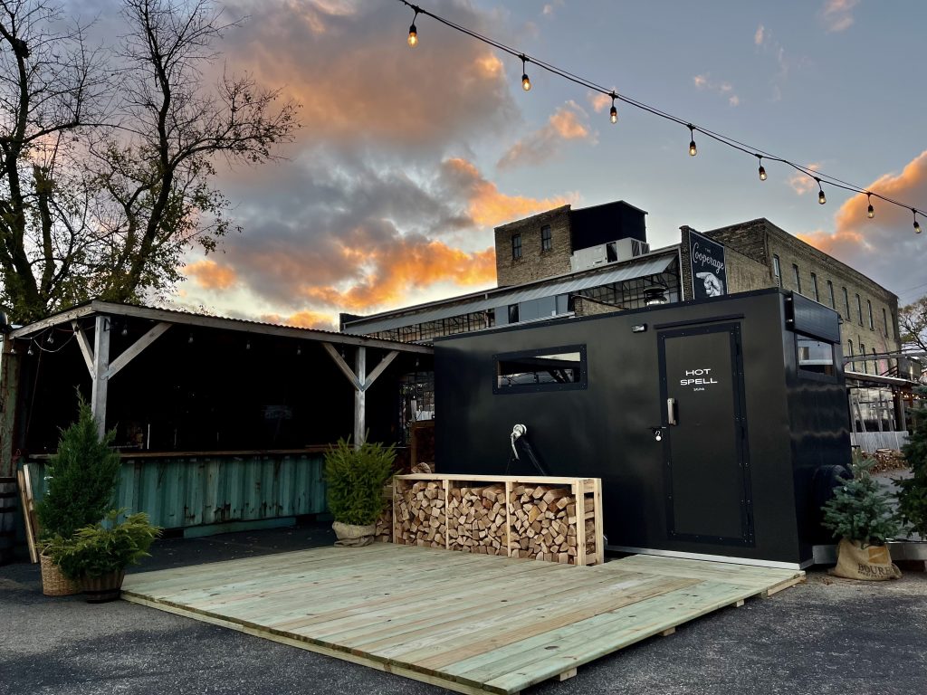 Hot Spell Sauna at 818 S. Water St. Photo courtesy of James Shiparski.