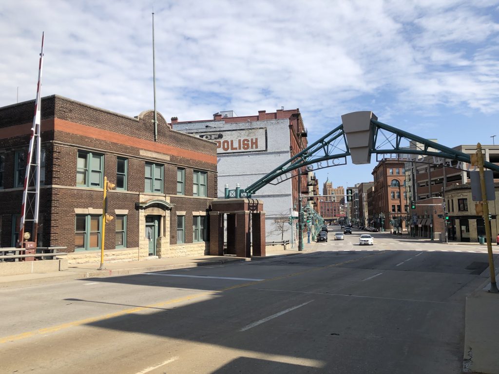 N. Water Street in the Historic Third Ward. Photo by Jeramey Jannene.