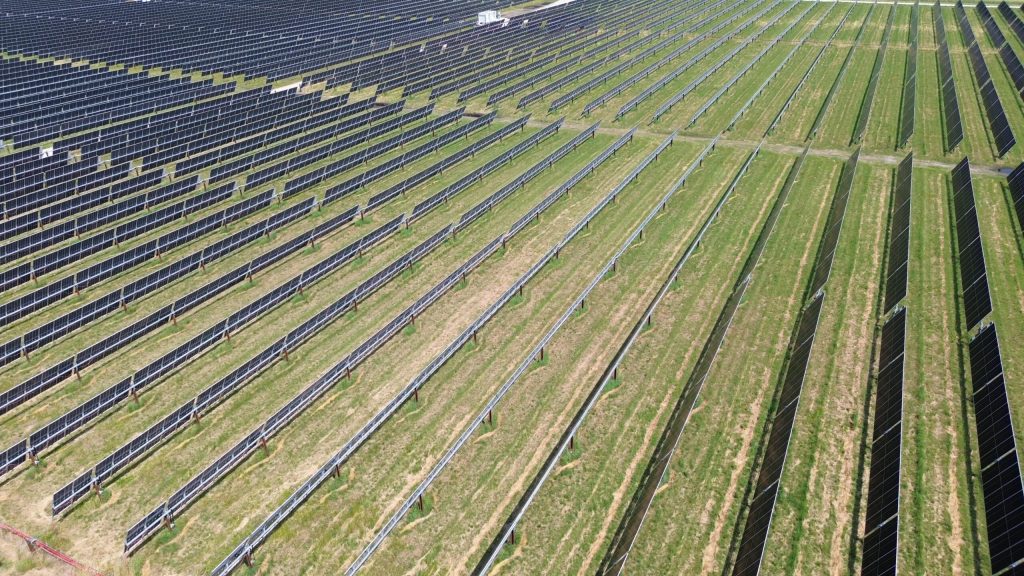 Doral Renewables is building a similar-sized solar project in Indiana, which is expected to generate 1,300 megawatts of power. The Mammoth Solar project is seen here in May 2024. Photo courtesy of Doral Renewables