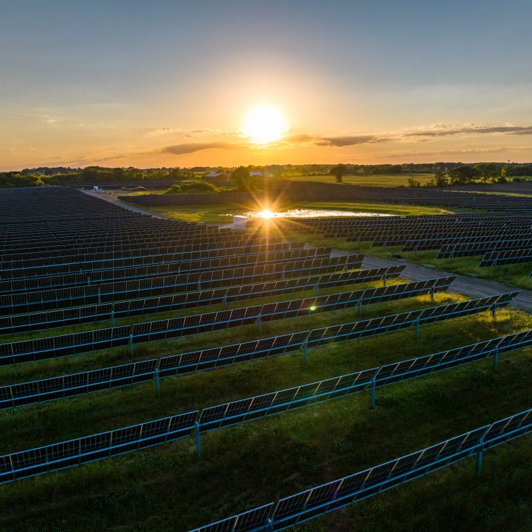 Paris Solar Park. Photo courtesy of We Energies.