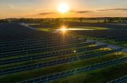 The 200-megawatt Paris Solar Park in Kenosha County came online in 2024. It’s expected to generate enough energy to power around 60,000 homes. Photo Courtesy of We Energies