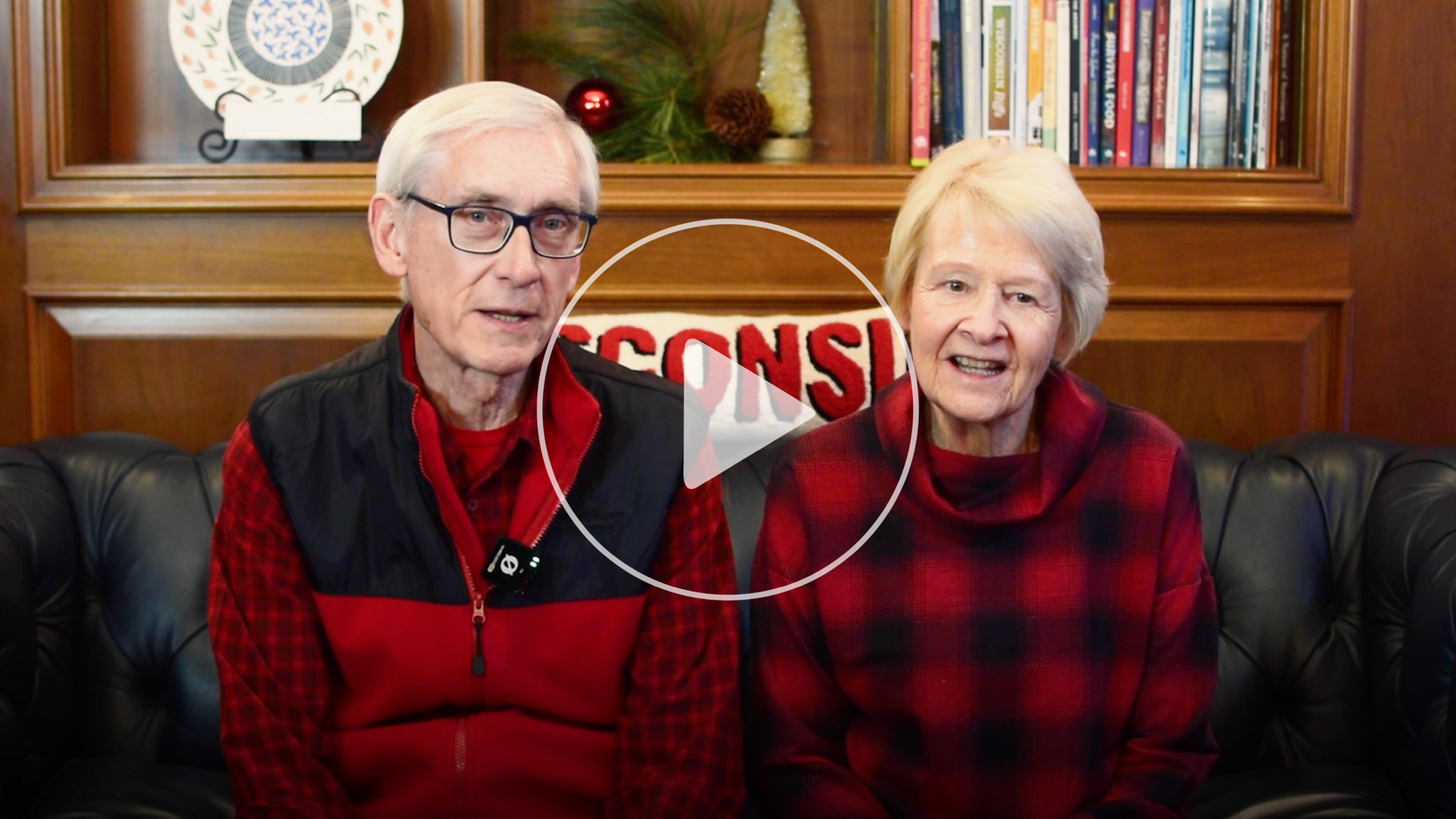 Gov. Evers, First Lady Celebrate Christmas in Wisconsin