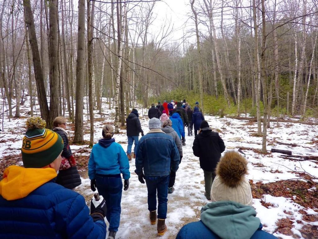 Celebrate the new year outdoors in Wisconsin by participating in a First Day Hike. / Photo Credit: Wisconsin DNR