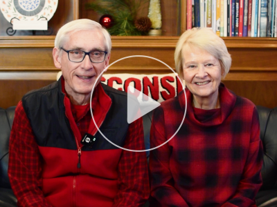 Gov. Evers, First Lady Celebrate Hanukkah in Wisconsin