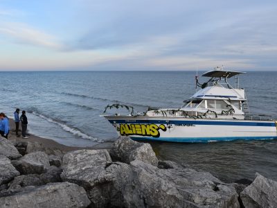 What’s The Deal With That Boat on the Lakefront?