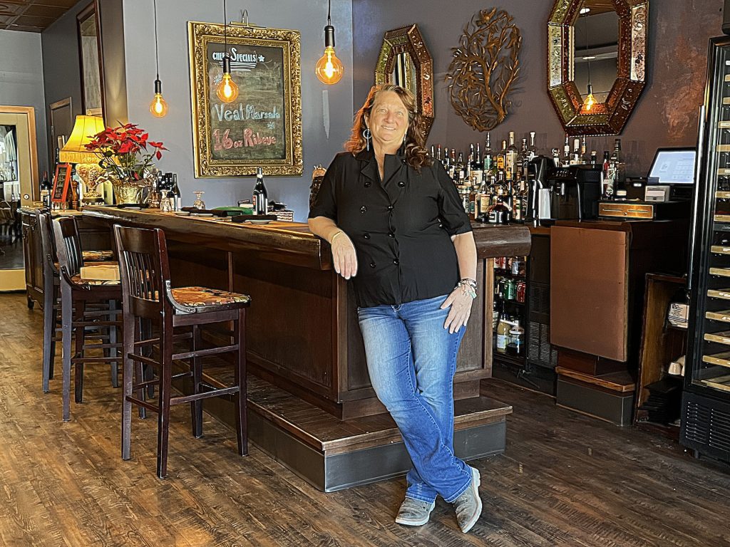 Suzzette Metcalfe, owner of The Pasta Tree Restaurant & Wine Bar. Photo by Sophie Bolich.