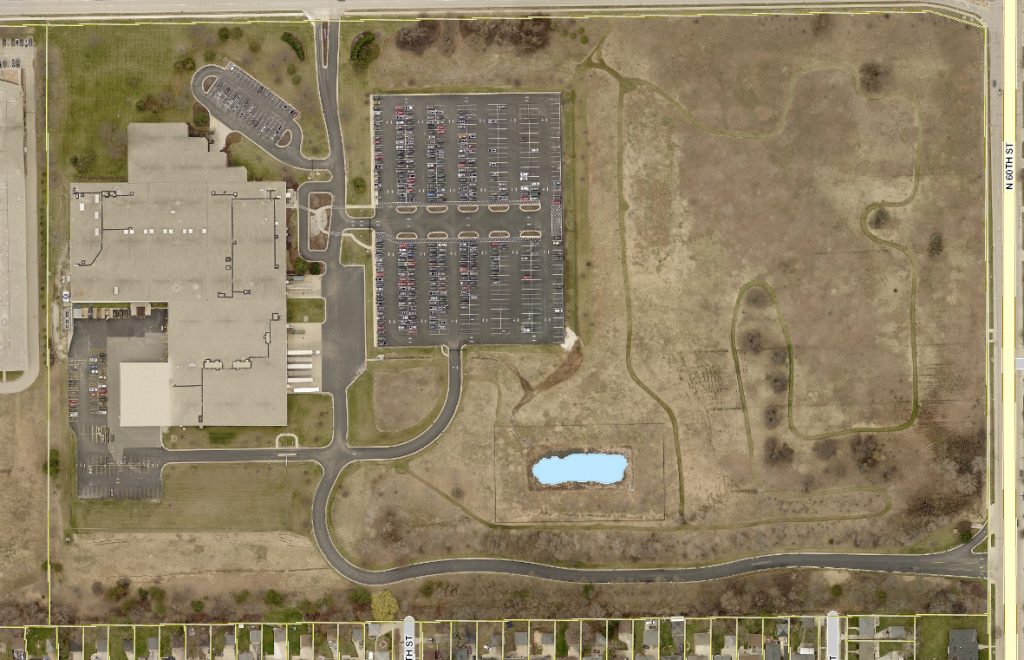 Brady Corp. headquarters 6555 W. Good Hope Rd. Image from City of Milwaukee land management system.