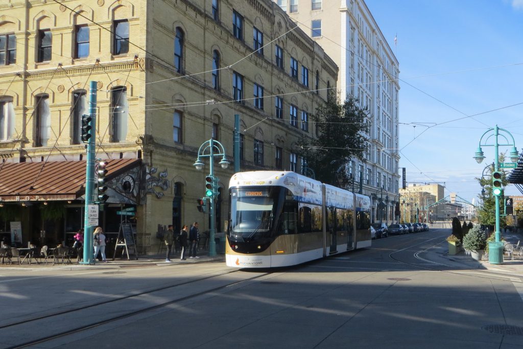 The Hop streetcar in Milwaukee. David Wilson (CC-BY)