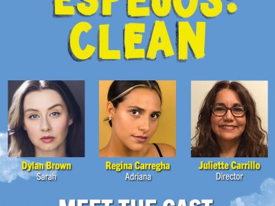 Milwaukee Repertory Theater Presents final show in the Stiemke Studio – Espejos: Clean, April 8 – May 11