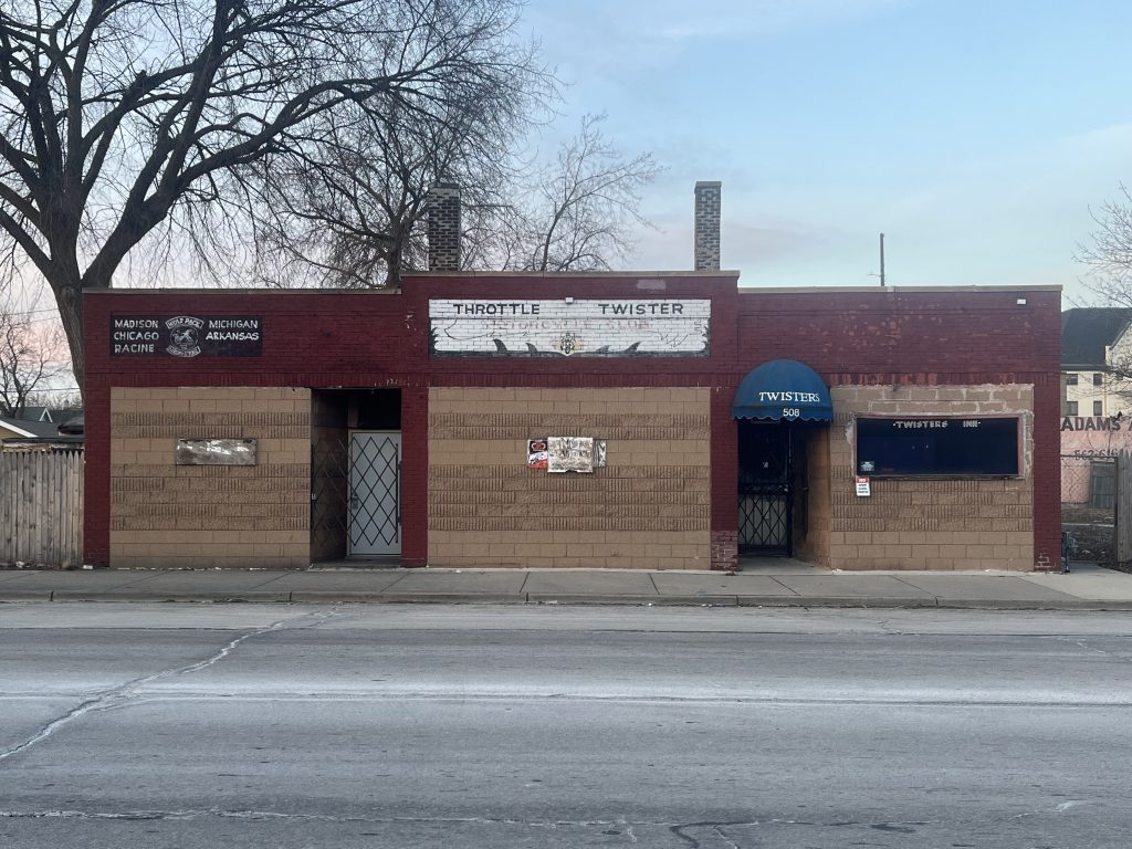 Site of Twisters Inn, 508 W. Center St. Photo by Sophie Bolich.