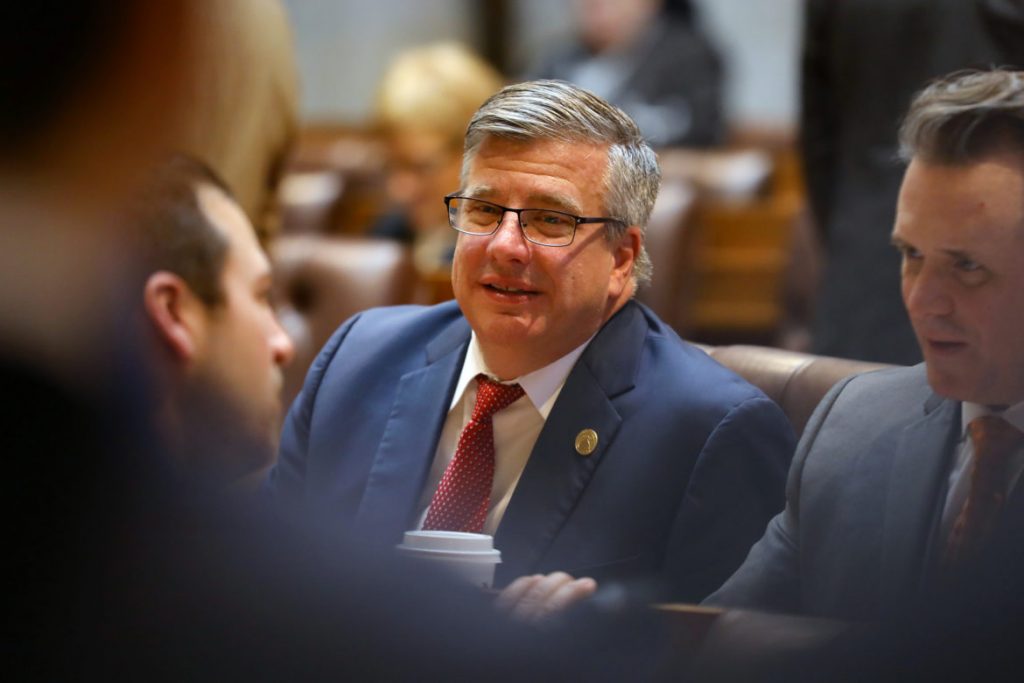 State Rep. John Nygren, R-Marinette, is seen at the State of the State address at the Capitol in Madison, Wis., on Jan. 24, 2018. Coburn Dukehart/Wisconsin Center for Investigative Journalism