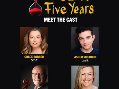 Milwaukee Repertory Theater Presents The Last Five Years by Jason Robert Brown March 21 – May 18 in the Stackner Cabaret