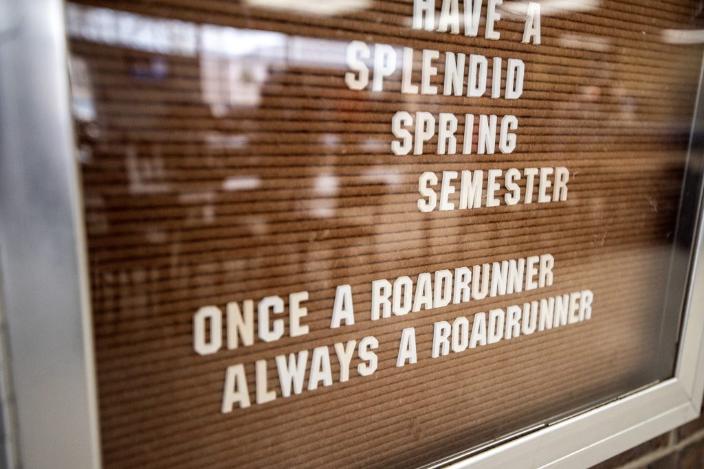 This still features Marnie Dresser, a professor who spent most of her career at UW-Richland, which later became UW-Platteville Richland.