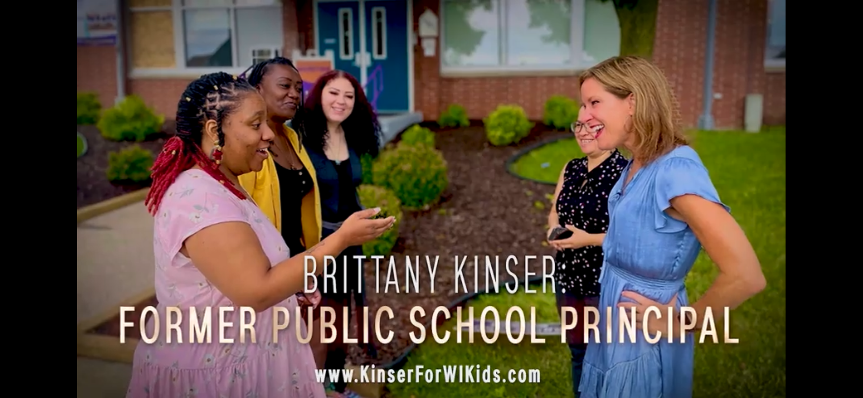 Kinser for WI Kids Launches First Ad of General Election