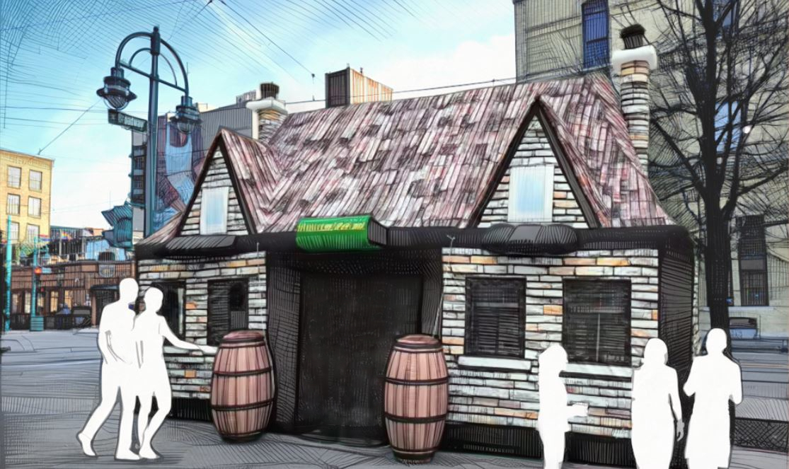 An Inflatable Irish Pub is coming to the Milwaukee Public Market