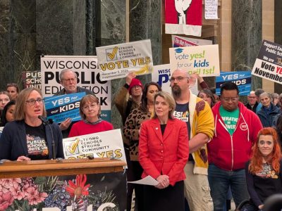 Capitol Rally Backs Public Schools