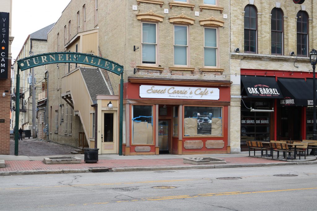 Sweet Connie's Cafe, 1031 N. Martin Luther King Jr. Dr. Photo taken March 4, 2025 by Sophie Bolich.