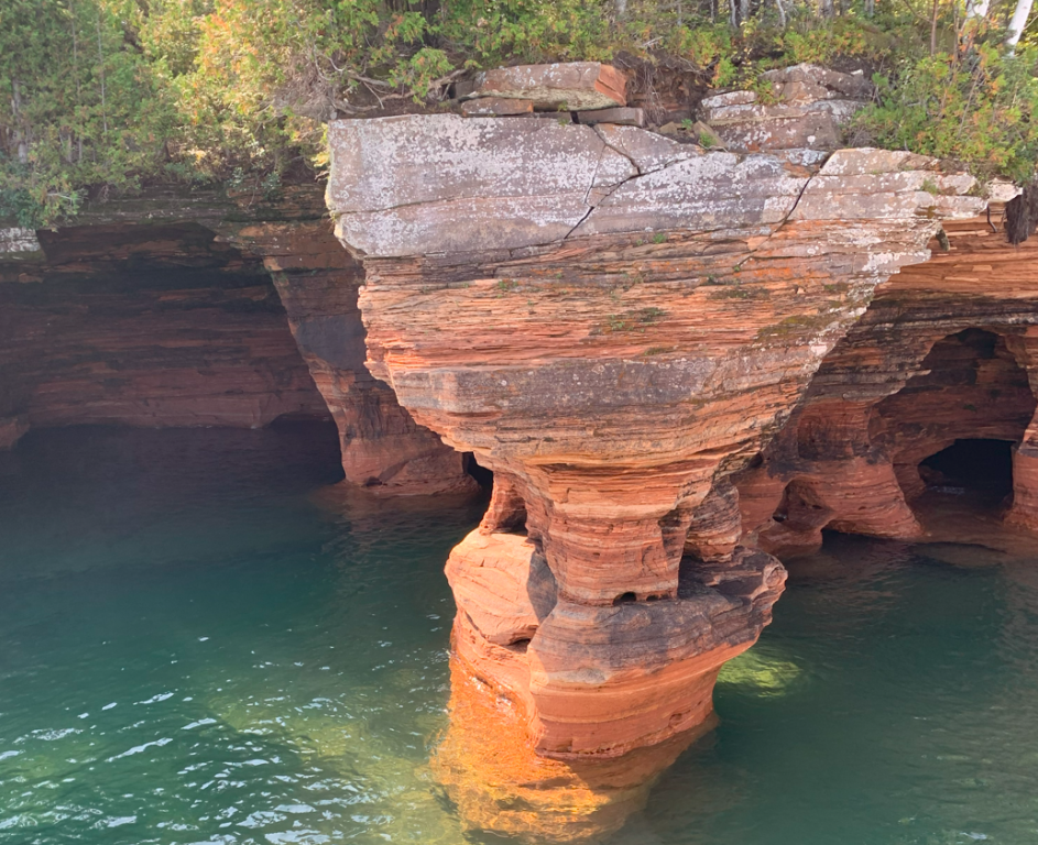 Ed Shevenock of Camp Hill, Pa., has toured the Apostle Islands since 2021. Photo courtesy of Ed Shevenock