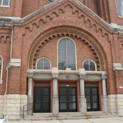 St. Lawrence Roman Catholic Church. Photo taken Jan. 12, 2021 by Jeramey Jannene. All Rights Reserved.