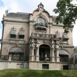 Kalvelage Mansion, 2432 W. Kilbourn Ave.. Photo taken Aug. 26, 2022 by Jeramey Jannene. All Rights Reserved.