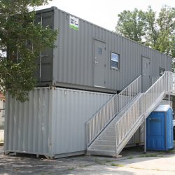 Catalyst Construction Office. Photo taken August 5th, 2021 by Jeramey Jannene. All Rights Reserved.