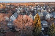 Houses in Bay View. Photo by Jeramey Jannene.