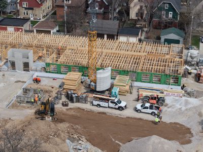 Friday Photos: New Apartment Building Rises on West Side