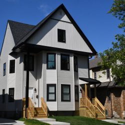 Photo taken Sept. 18, 2024 by Jeramey Jannene. All Rights Reserved. — Bronzeville Estates - 2323-2325 N. William Finlayson St.