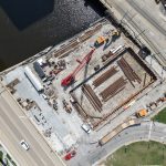 Friday Photos: Dog Park and Foxtown Rise in Freeway’s Shadow
