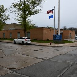 Milwaukee Police Department District 5 Station. Photo taken May 6, 2023 by Jeramey Jannene. All Rights Reserved.