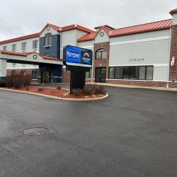 Roadway Inn & Suites Milwaukee Airport. Photo taken Dec. 26, 2023 by Jeramey Jannene. All Rights Reserved.